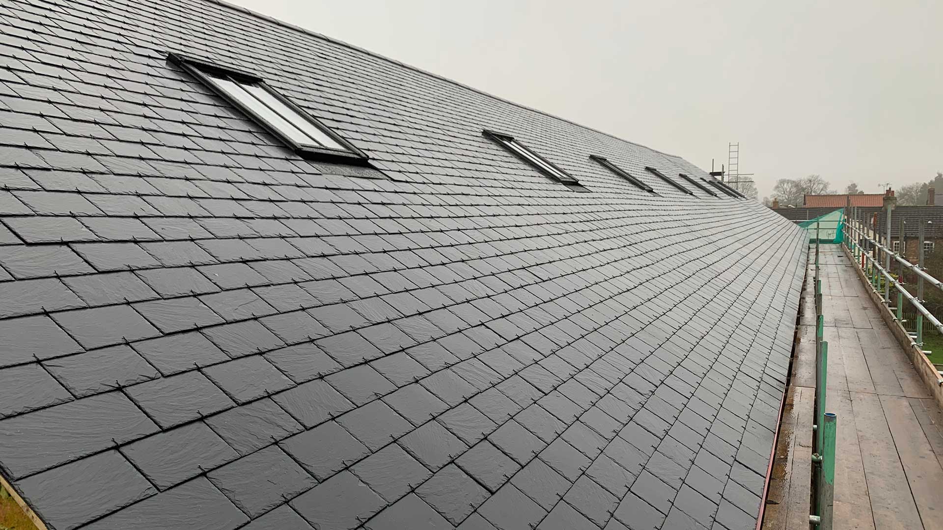 New tiled roof in Nuneaton